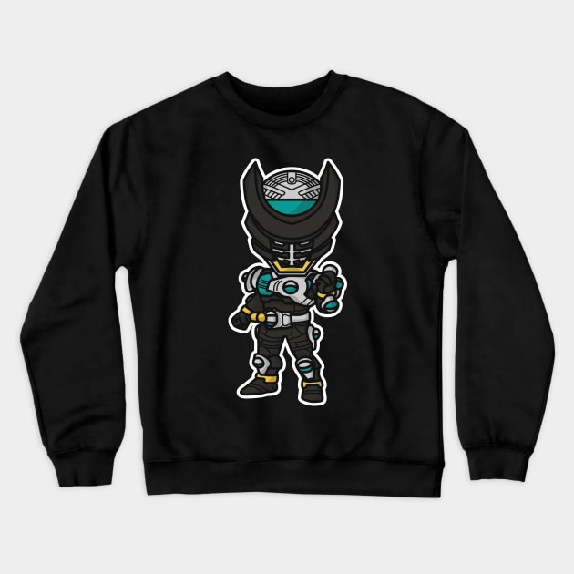 Kamen Rider Birth Chibi Style Kawaii Crewneck Sweatshirt by The Toku Verse